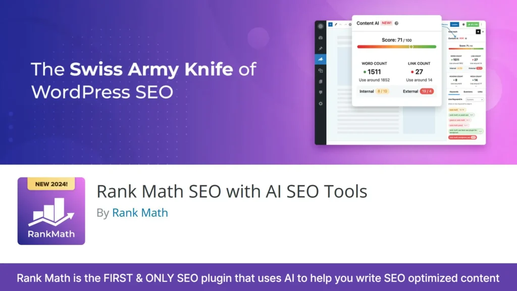 You can Install Rank Math Seo after installing WordPress