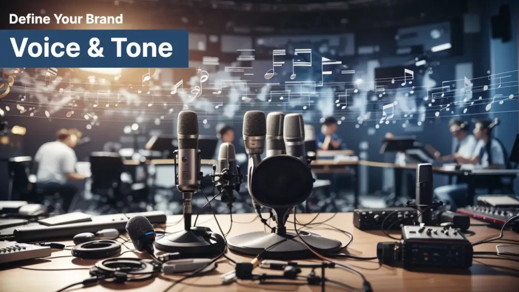 Define your brand voice tone to build a new brand from scratch