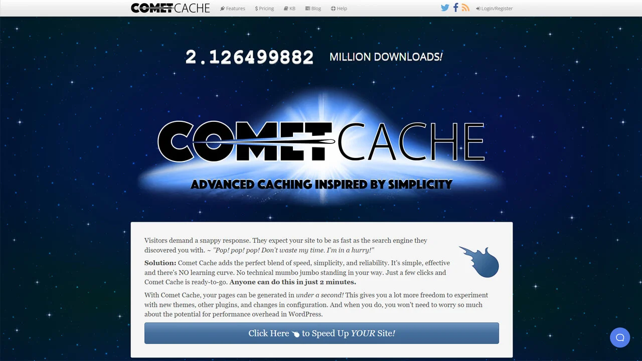 Comet Cache Plugin