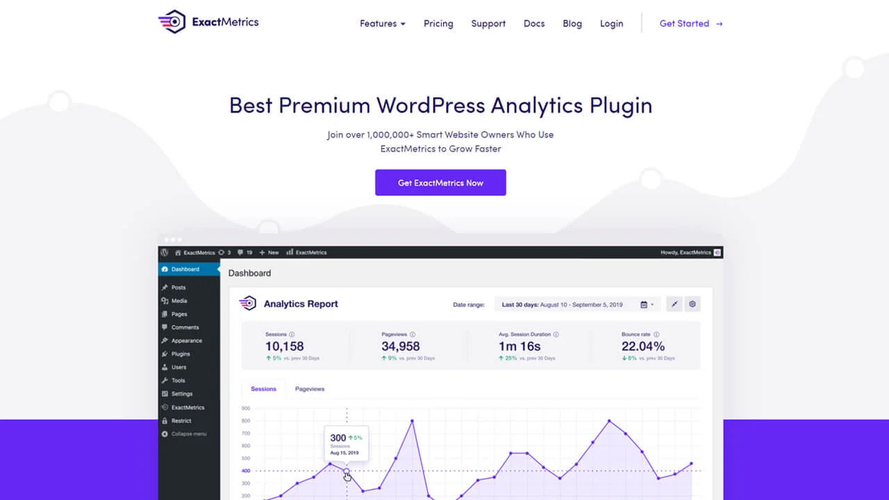 ExactMetrics Plugin