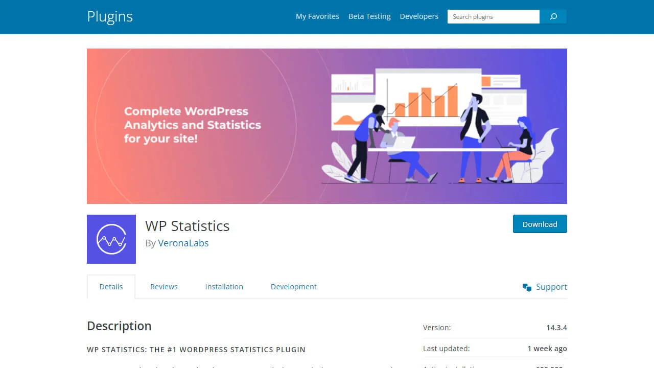 WP Statistics Plugin