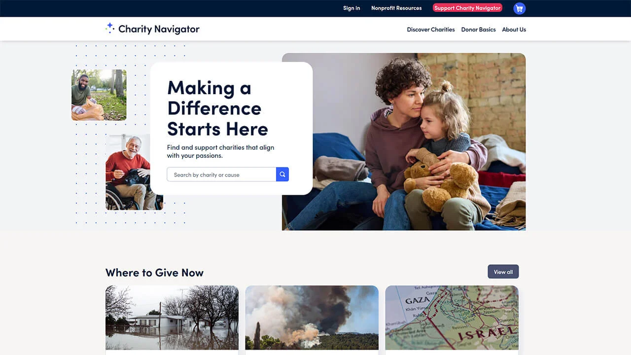 Charitynavigator Charity Site