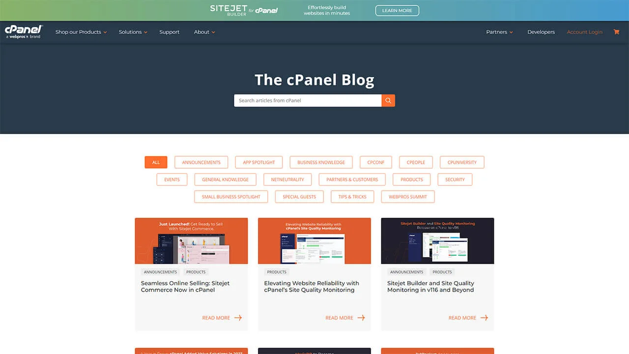 cPanel Blog